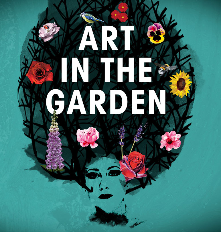 Art in the Garden Logo designed by Bussroot