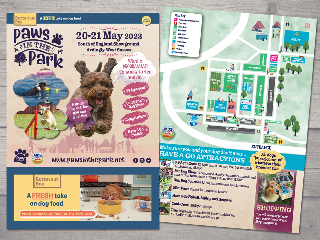 Paws in the Park Programme 