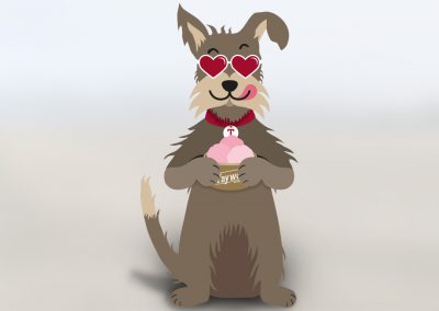 Taywell Ice Cream Doggy Cool design by Bussroot